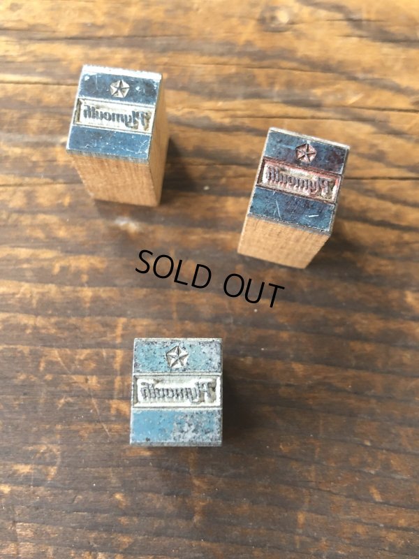 画像2: Vintage letterpress Printing Block Plymouth 6 (A162) 