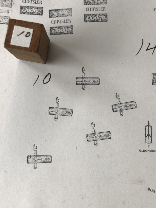 画像1: Vintage letterpress Printing Block COLT 10 (A166) 