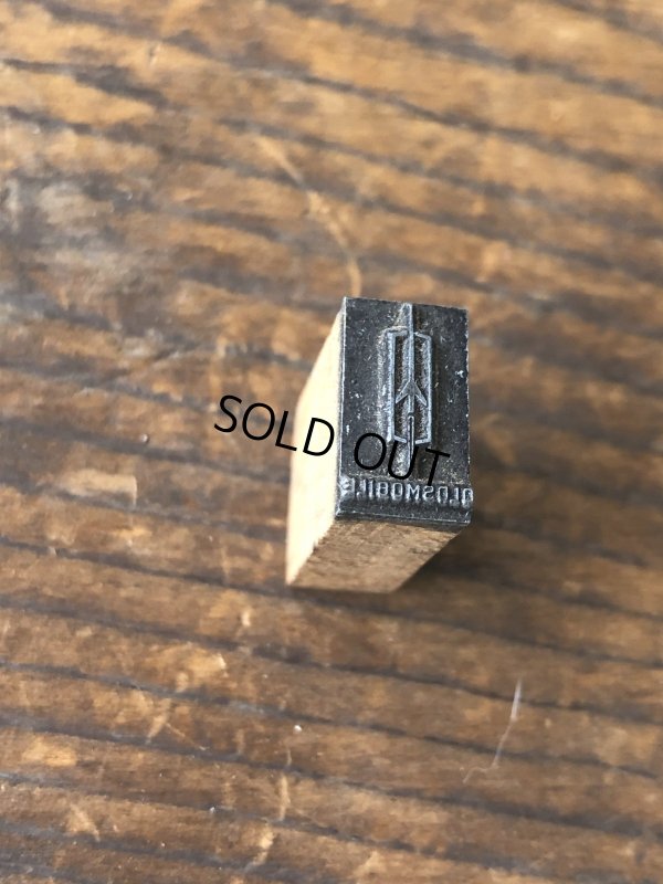 画像2: Vintage letterpress Printing Block OLDS MOBILE 15 (A171) 