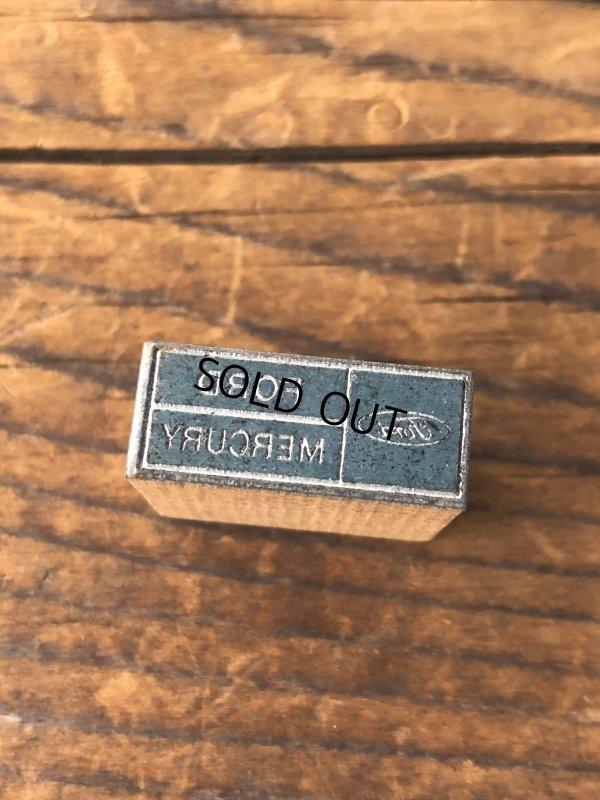 画像2: Vintage letterpress Printing Block FORD MERCURY 16 (A172) 