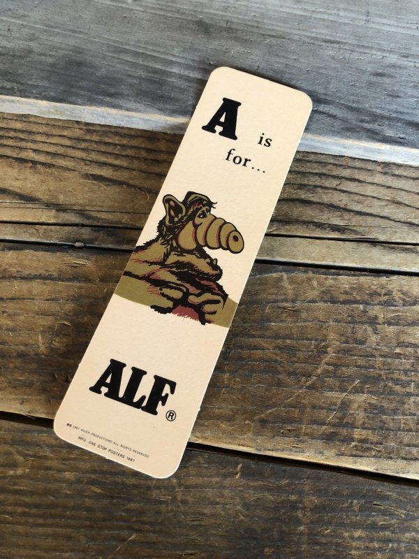 画像1: 80s Vintage ALF Bookmark D (A182) 