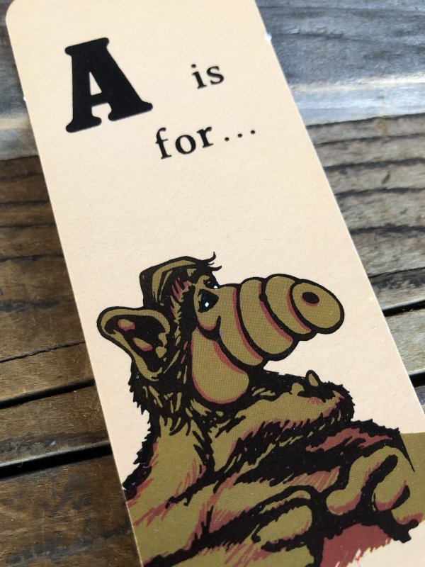 画像2: 80s Vintage ALF Bookmark D (A182) 
