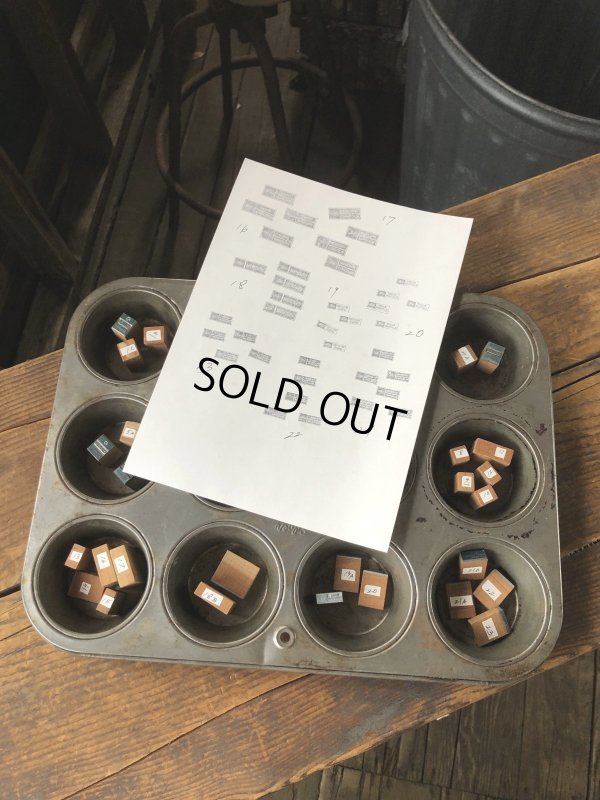 画像4: Vintage letterpress Printing Block FORD MERCURY 22 (A178) 