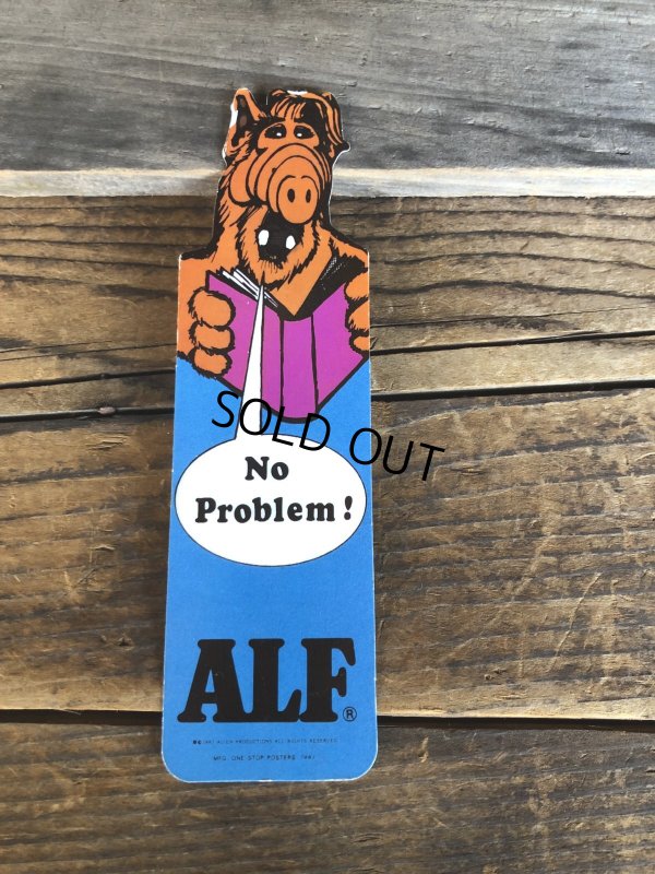 画像1: 80s Vintage ALF Bookmark E (A183) 