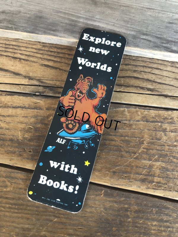 画像1: 80s Vintage ALF Bookmark A (A179) 