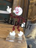 60s〜 Vintage REDDY KILOWATT Standing Business Card Holder Figure As is (A192) 