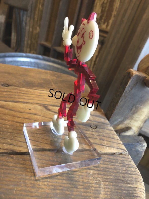 画像2: 60s〜 Vintage REDDY KILOWATT Standing Business Card Holder Figure As is (A192) 