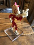 画像4: 60s〜 Vintage REDDY KILOWATT Standing Business Card Holder Figure As is (A192)  (4)