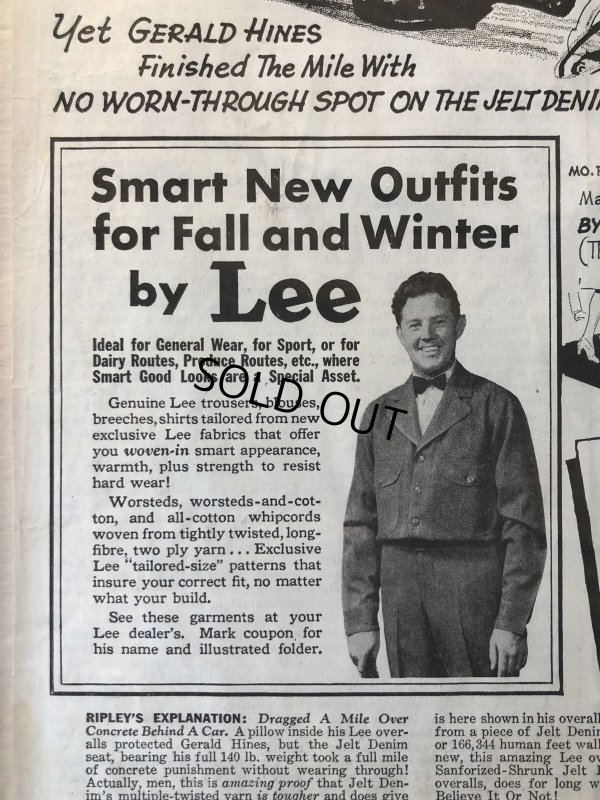 画像7: Vintage LEE WORK CLOTHES The H. D. Lee Company Magazine Advertising w/frame (A200)