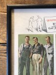 画像7: Vintage LEE WORK CLOTHES The H. D. Lee Company Magazine Advertising w/frame (A195) (7)
