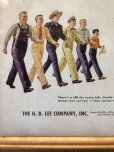 画像4: Vintage LEE WORK CLOTHES The H. D. Lee Company Magazine Advertising w/frame (A199) (4)
