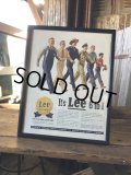 Vintage LEE WORK CLOTHES The H. D. Lee Company Magazine Advertising w/frame (A194)