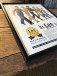 画像3: Vintage LEE WORK CLOTHES The H. D. Lee Company Magazine Advertising w/frame (A194) (3)