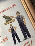 画像5: Vintage LEE WORK CLOTHES The H. D. Lee Company Magazine Advertising w/frame (A199) (5)