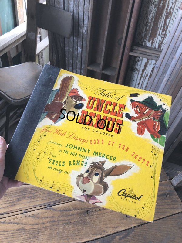 画像1: 40s Tales of Uncle Remus Walt Disney Song of the South 78 RPM Records (A202) 