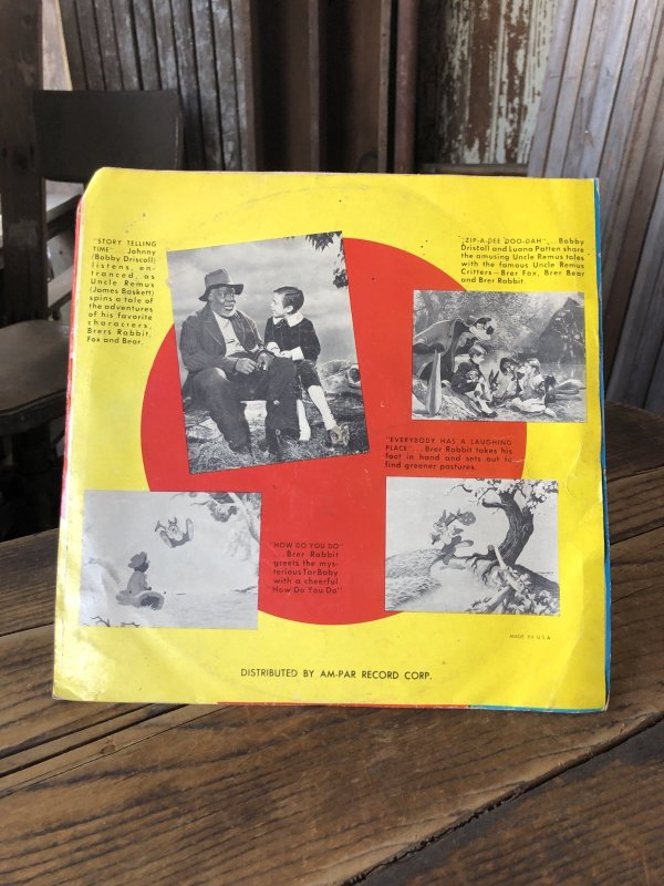 画像7: 50s Mickey mouse Club Walt Disney Uncle Remus 78 RPM Records (A201) 