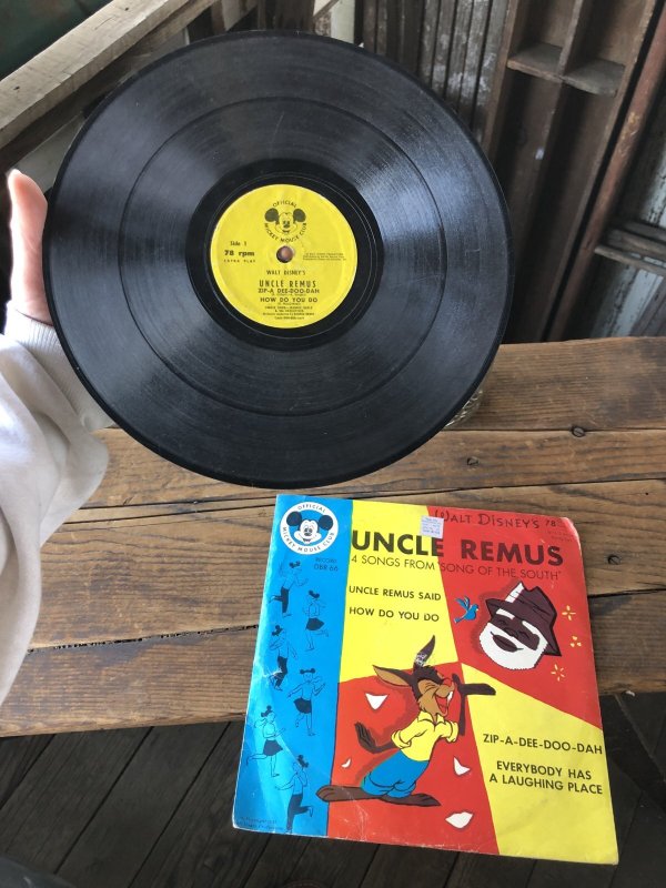 画像3: 50s Mickey mouse Club Walt Disney Uncle Remus 78 RPM Records (A201) 