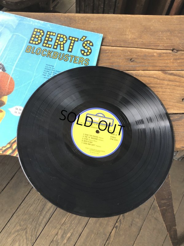 画像3: 70s Vintage LP Sesame Street Bert's Blockbusters (A206) 