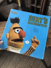 70s Vintage LP Sesame Street Bert's Blockbusters (A206) 