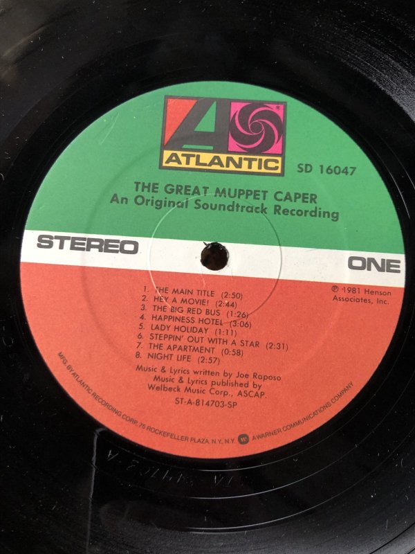 画像11: 80s Vintage LP The GREAT MUPPET CAPER (A203) 