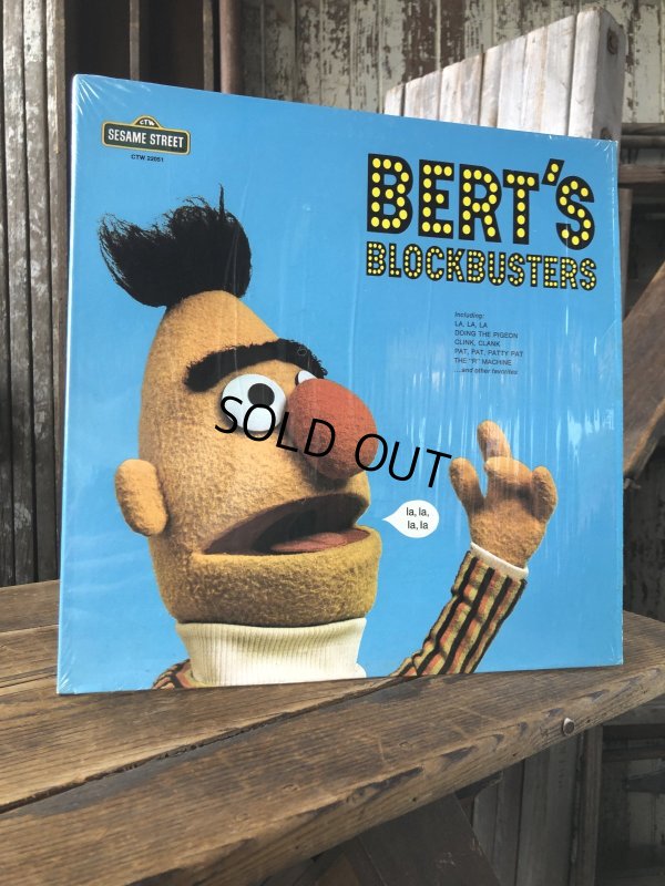 画像7: 70s Vintage LP Sesame Street Bert's Blockbusters (A206) 