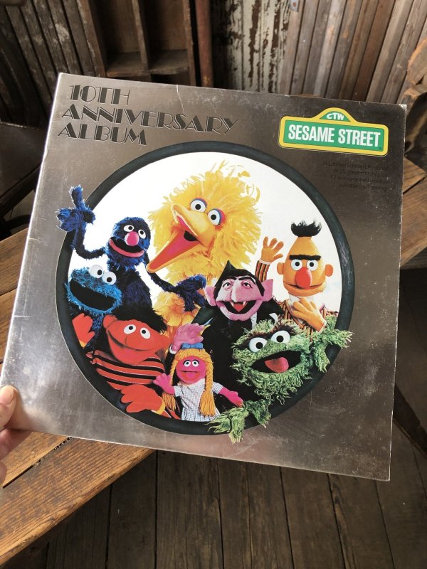 画像13: 70s Vintage LP Sesame Street 10TH ANNIVERSARY ALBUM (A204) 