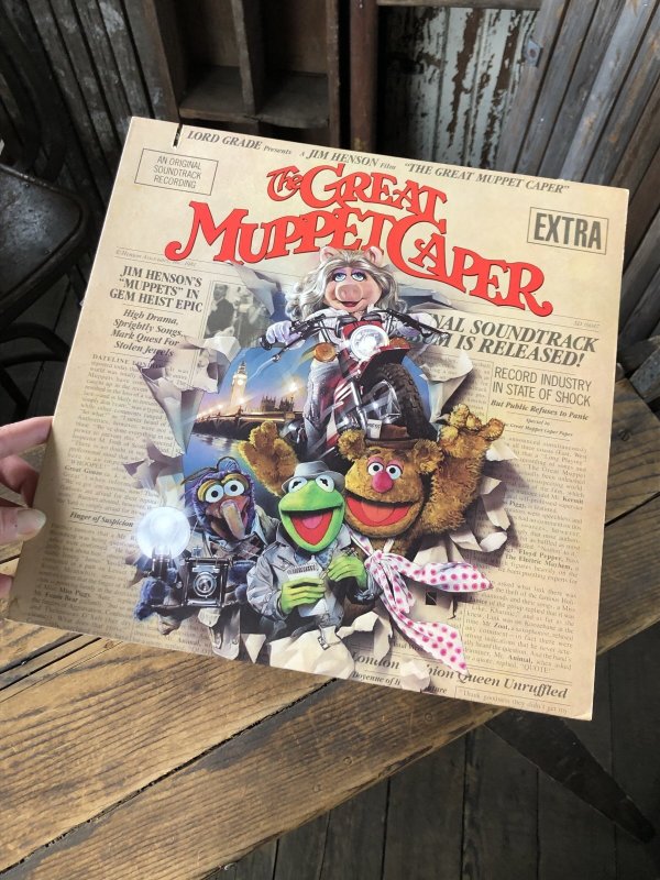 画像1: 80s Vintage LP The GREAT MUPPET CAPER (A203) 