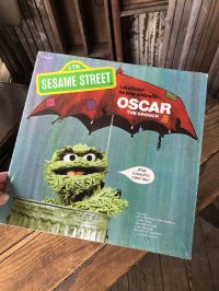 70s Vintage LP Sesame Street OSCAR (A208) 