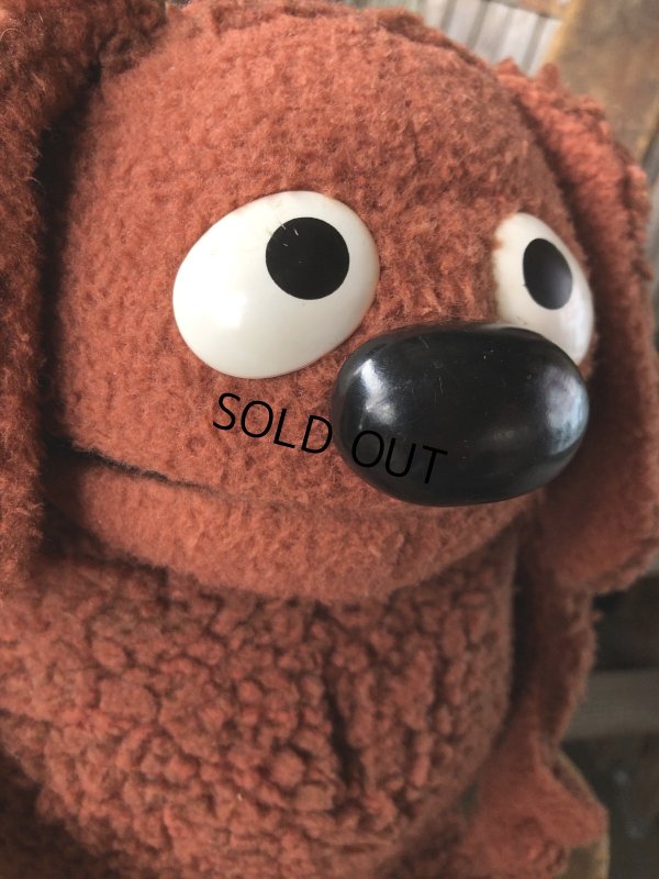 画像13: Vintage 1977 Fisher Prise Muppet Show Rowlf Hand Puppet Doll (A204)