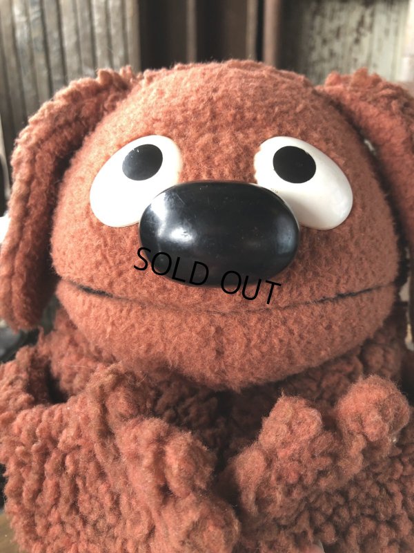 画像14: Vintage 1977 Fisher Prise Muppet Show Rowlf Hand Puppet Doll (A204)