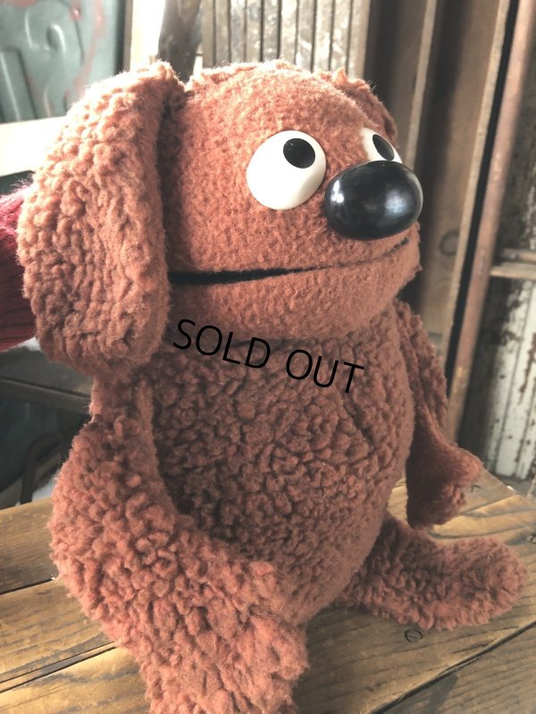 画像11: Vintage 1977 Fisher Prise Muppet Show Rowlf Hand Puppet Doll (A204)