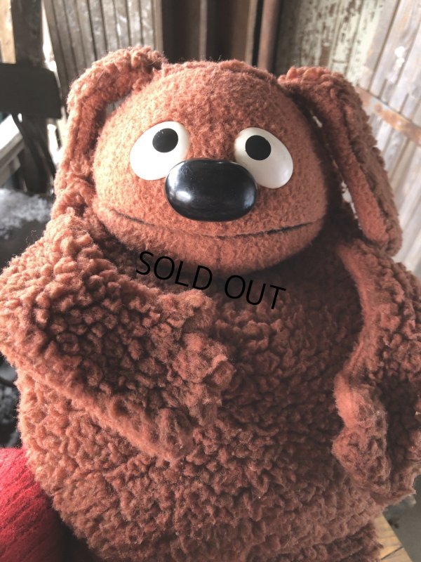 画像8: Vintage 1977 Fisher Prise Muppet Show Rowlf Hand Puppet Doll (A204)