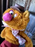 画像11: 70s Vintage Muppet Show Fozzie Bear Hand Puppet Doll (A205) (11)