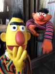 画像10: 70s Vintage Sesame Street Ernie and Bert Hand Puppet Doll SET (A209) (10)