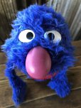 画像7: 70s Vintage Sesame Street Grover Hand Puppet Doll (A208) (7)
