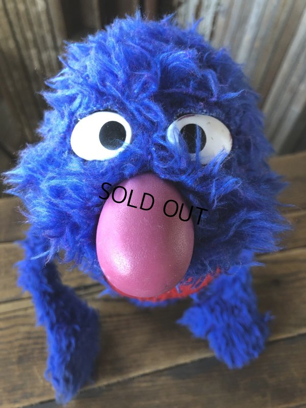 画像7: 70s Vintage Sesame Street Grover Hand Puppet Doll (A208)