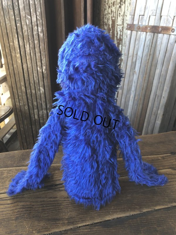 画像3: 70s Vintage Sesame Street Grover Hand Puppet Doll (A208)
