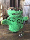 70s Vintage Sesame Street Oscar The Grouch Hand Puppet Doll (A206)