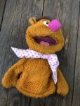 画像9: 70s Vintage Muppet Show Fozzie Bear Hand Puppet Doll (A205) (9)
