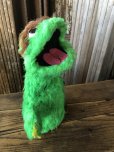 画像4: 70s Vintage Sesame Street Oscar The Grouch Hand Puppet Doll (A206) (4)