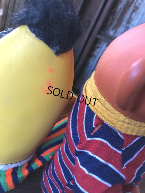 画像7: 70s Vintage Sesame Street Ernie and Bert Hand Puppet Doll SET (A209)