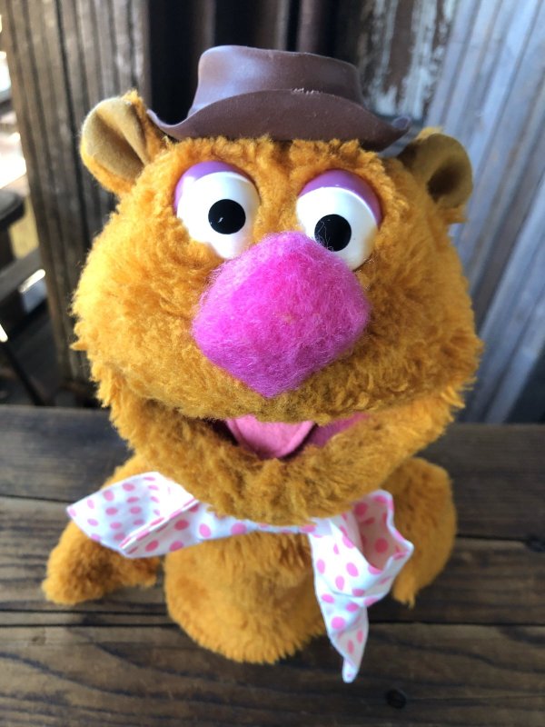 画像6: 70s Vintage Muppet Show Fozzie Bear Hand Puppet Doll (A205)