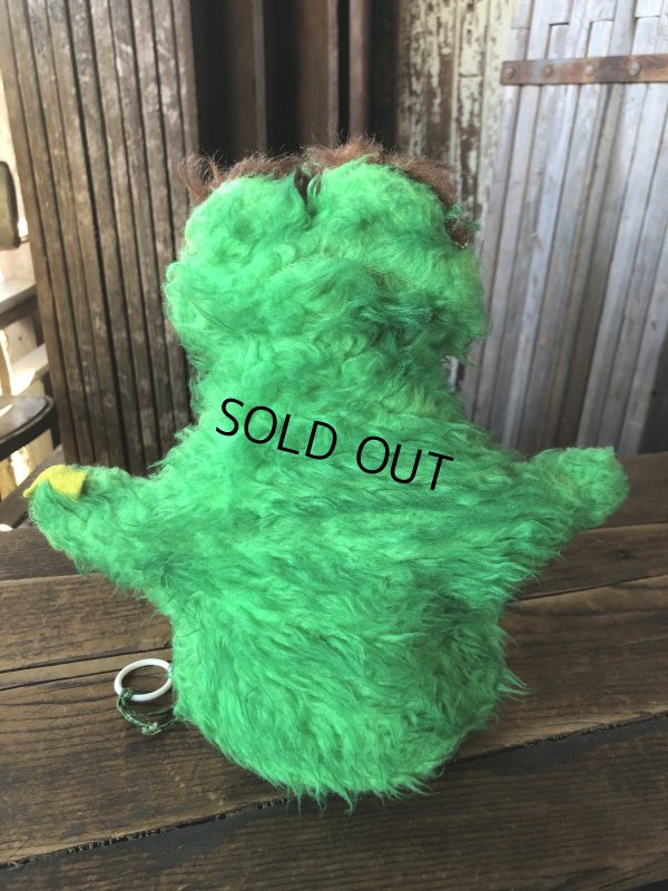画像3: 70s Vintage Sesame Street Oscar The Grouch Hand Puppet Doll (A206)