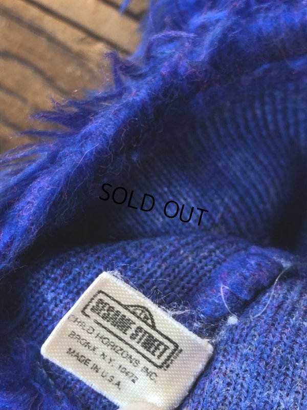 画像13: 70s Vintage Sesame Street Grover Hand Puppet Doll (A208)