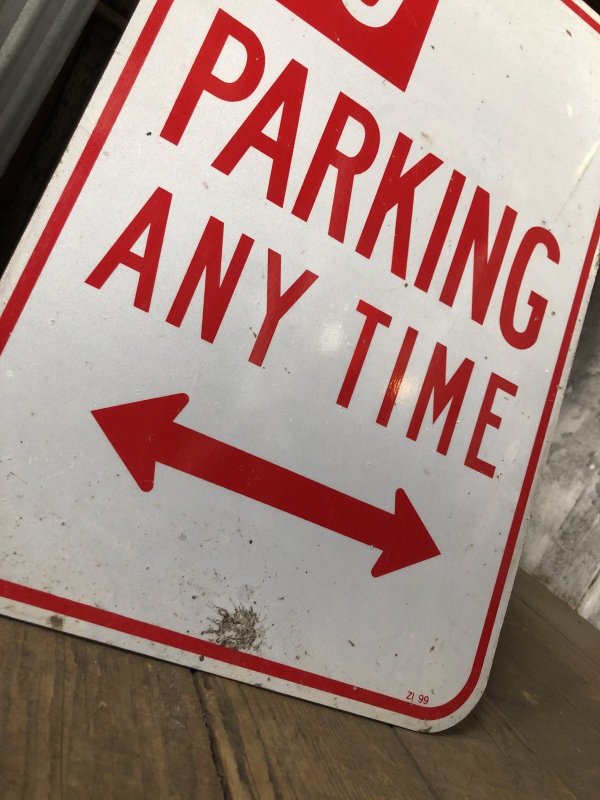 画像6: Vintage Road Sign NO PARKING ANY TIME (A217)