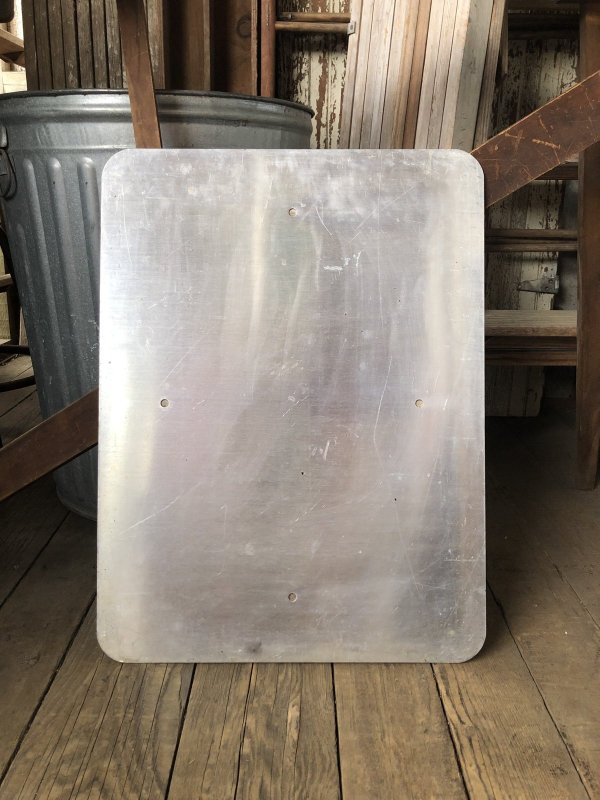 画像5: Vintage Road Sign UTILITY EASEMENT NO VEHICLES ALLOWED (A215)