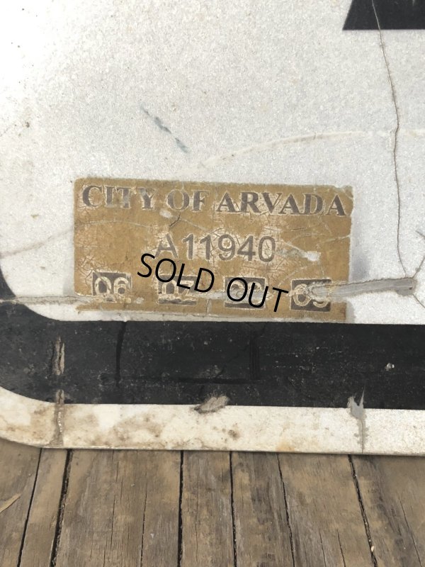 画像2: Vintage Road Sign LANE AHEAD (A213)