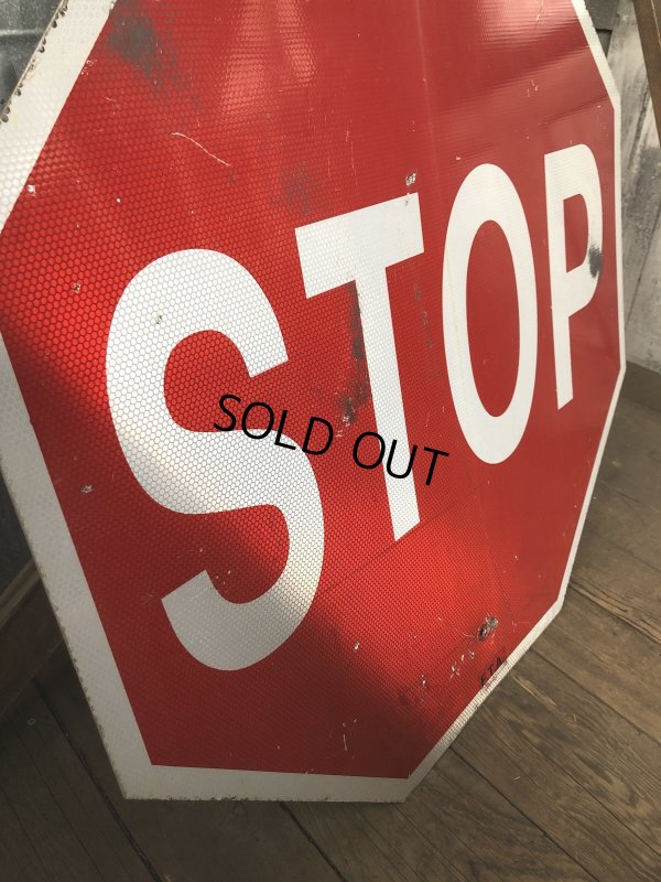 画像5: Vintage Road Sign STOP (A210)