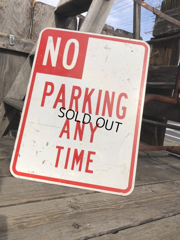 画像7: Vintage Road Sign NO PARKING ANY TIME (A216)