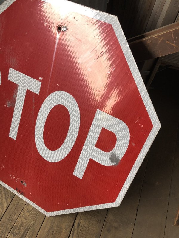 画像4: Vintage Road Sign STOP (A210)